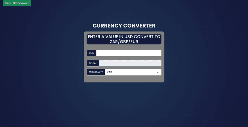 $ Currency Convertor